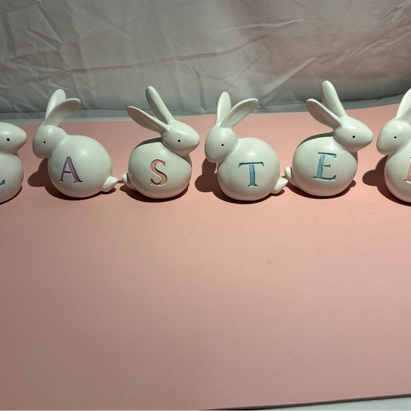 Easter Bunny Figurines Set - Picture 2 of 8